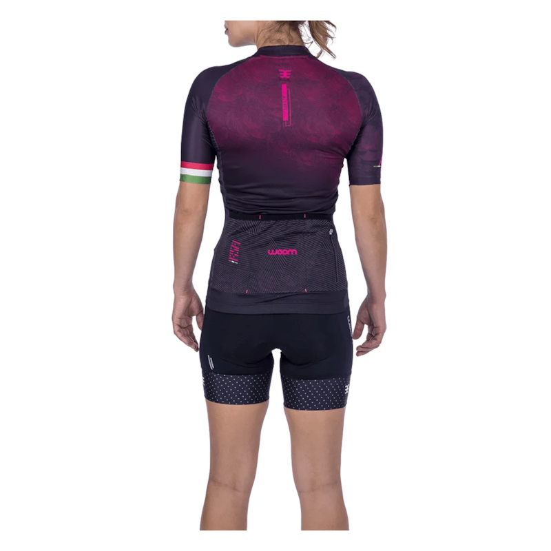CAMISA CICLISMO WOOM SUPREME ROSA FEM 2021