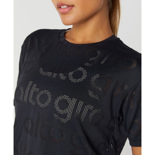 CAMISA CROPPED ALTO GIRO MESH FEMININO