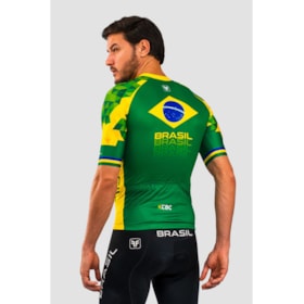 CAMISA DE CICLISMO FREE FORCE AERO BRASIL COLLECTION CBC
