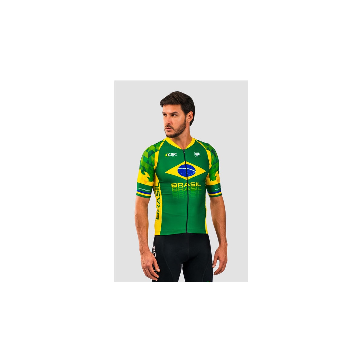 CAMISA DE CICLISMO FREE FORCE AERO BRASIL COLLECTION CBC