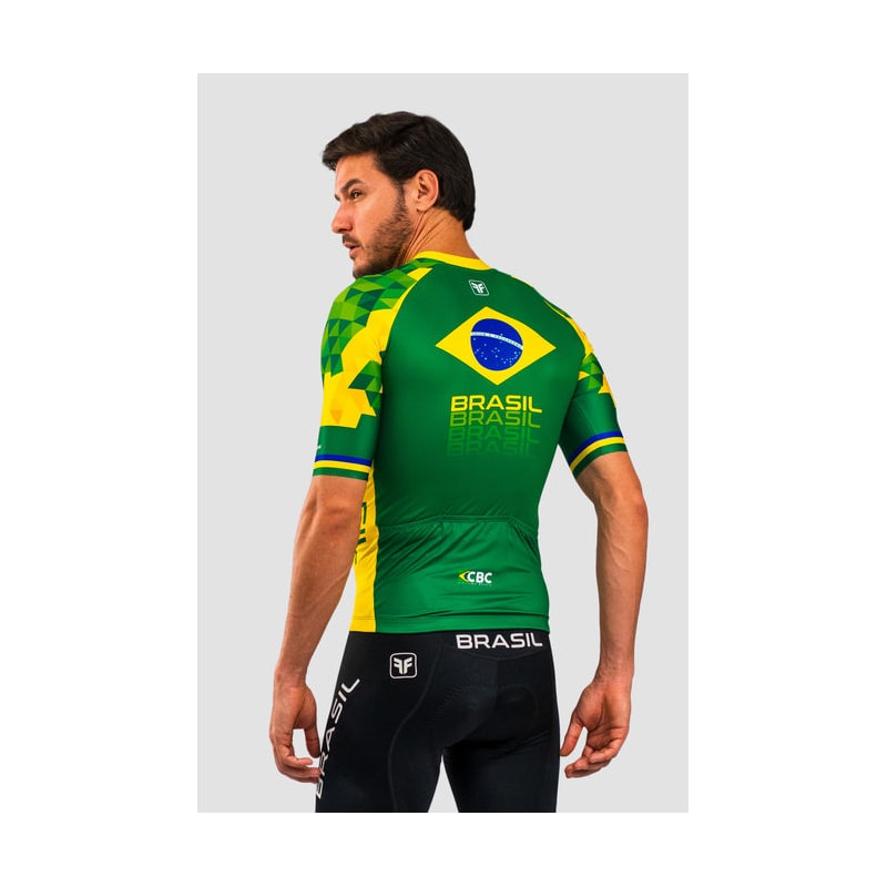 CAMISA DE CICLISMO FREE FORCE AERO BRASIL COLLECTION CBC