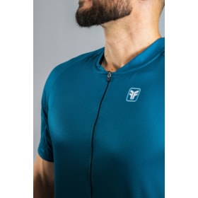 CAMISA DE CICLISMO FREE FORCE BASIC COBALT MASCULINA