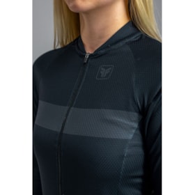 CAMISA DE CICLISMO FREE FORCE BASIC MANGA LONGA GRAVITY FEMININA