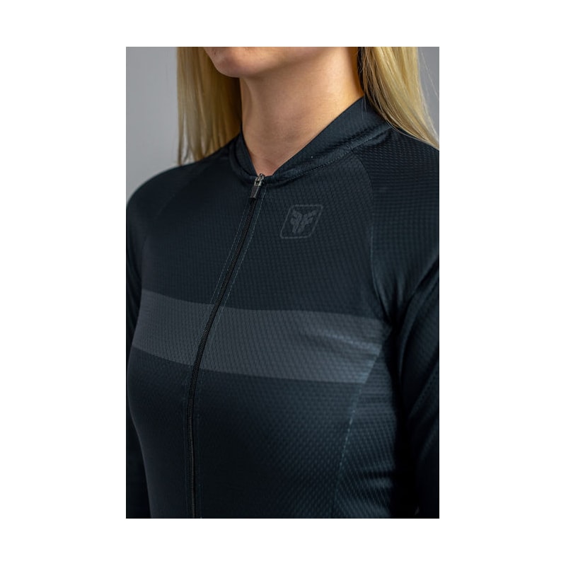 CAMISA DE CICLISMO FREE FORCE BASIC MANGA LONGA GRAVITY FEMININA