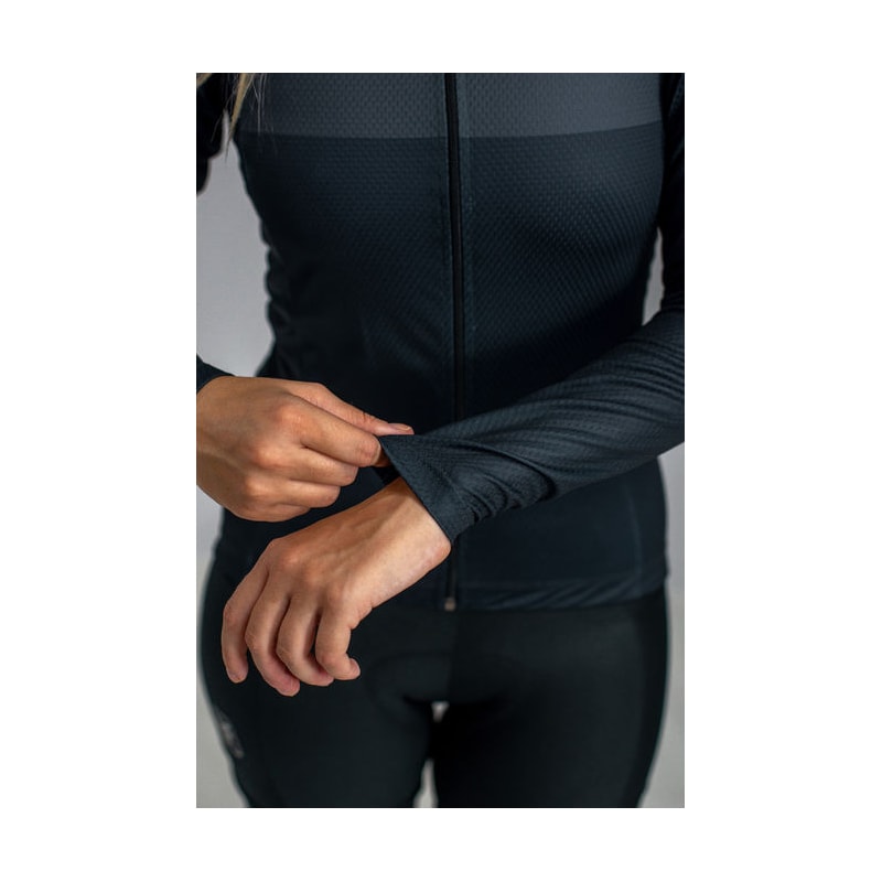 CAMISA DE CICLISMO FREE FORCE BASIC MANGA LONGA GRAVITY FEMININA