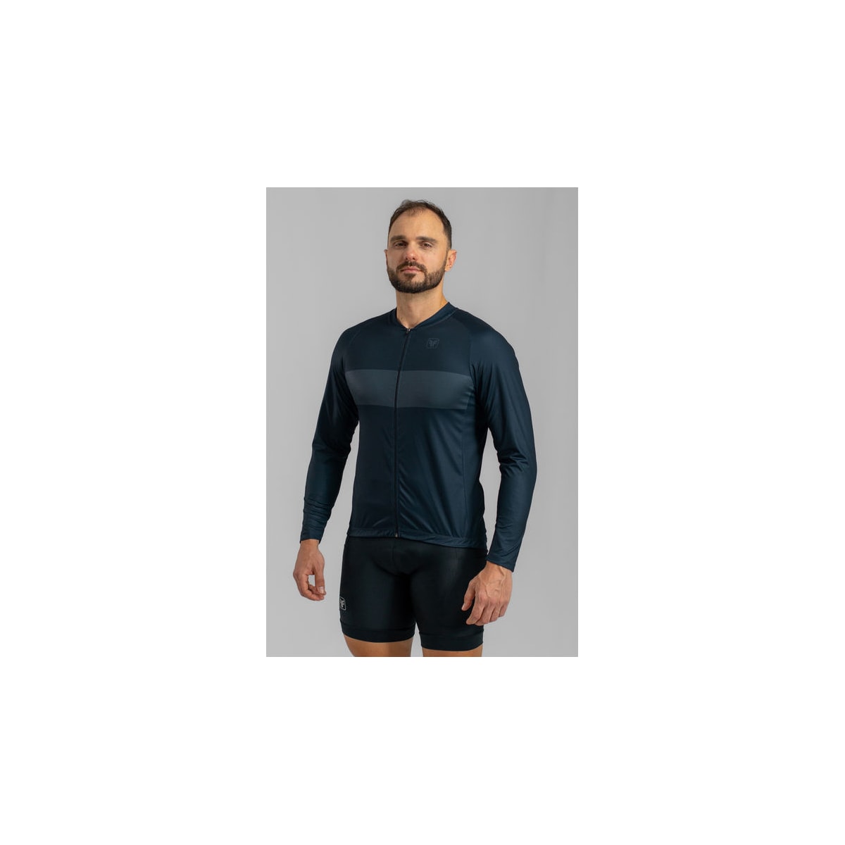 CAMISA DE CICLISMO FREE FORCE BASIC MANGA LONGA GRAVITY MASCULINA