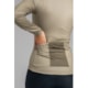 CAMISA DE CICLISMO FREE FORCE BASIC MANGA LONGA MASCAVO FEMININA