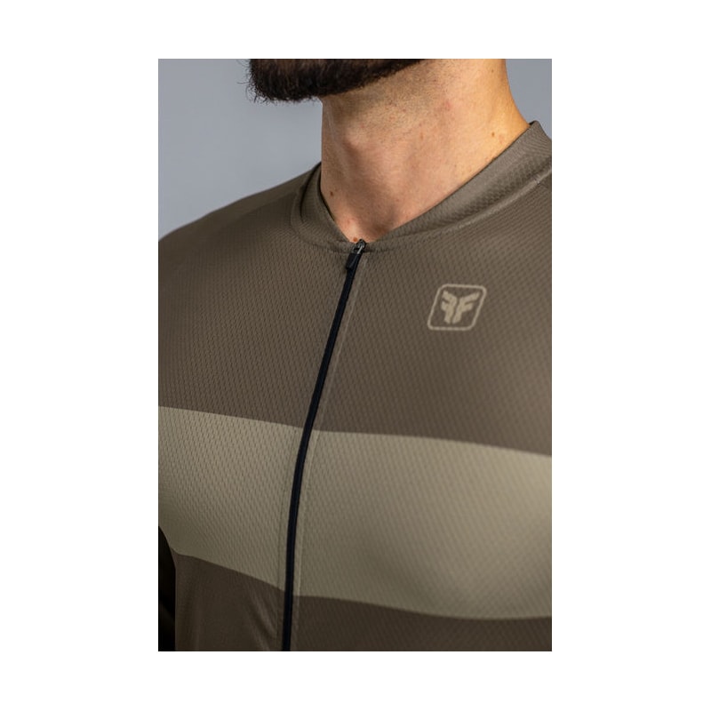 CAMISA DE CICLISMO FREE FORCE BASIC MANGA LONGA MOUSSE