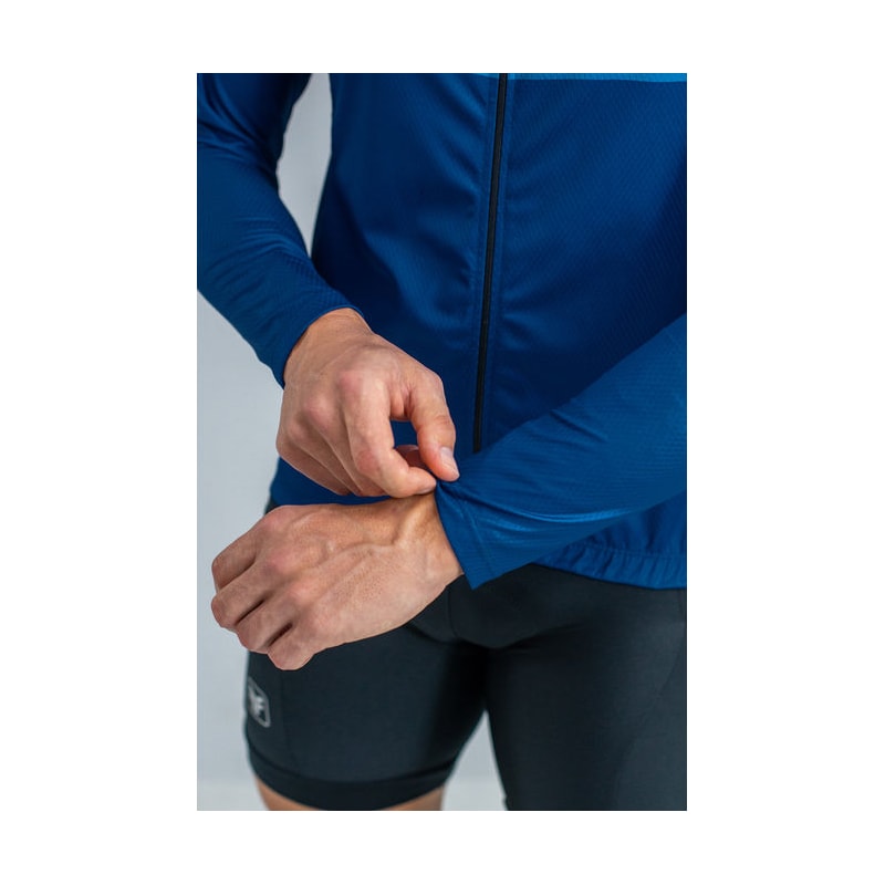 CAMISA DE CICLISMO FREE FORCE BASIC MANGA LONGA OCEAN