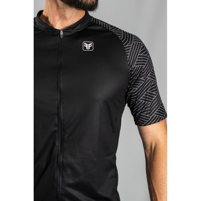 CAMISA DE CICLISMO FREE FORCE BASIC ONIX MASCULINA