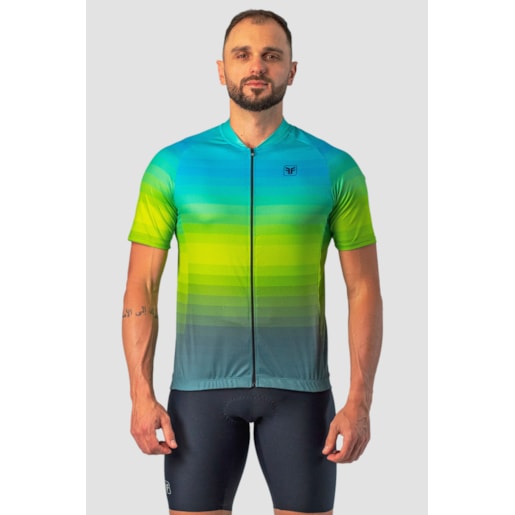 CAMISA DE CICLISMO FREE FORCE BASIC SHORE MASCULINA