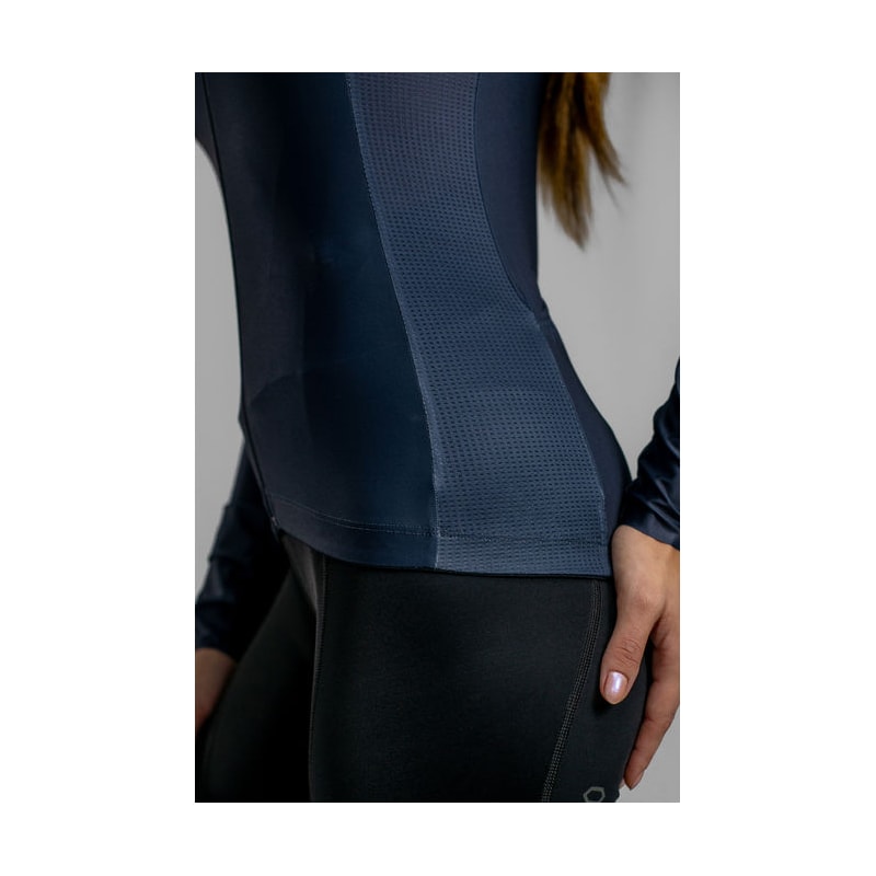 CAMISA DE CICLISMO FREE FORCE TRAINING MANGA LONGA GRAVITY FEMININA