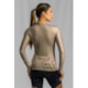 CAMISA DE CICLISMO FREE FORCE TRAINING MANGA LONGA MASCAVO FEMININA