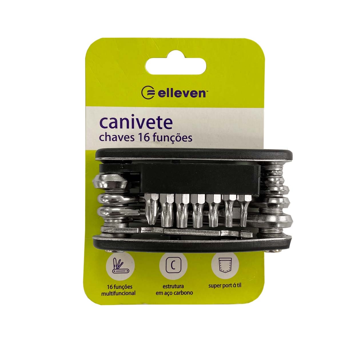 CANIVETE ELLEVEN 16 FUNCOES + SACA CORRENTE
