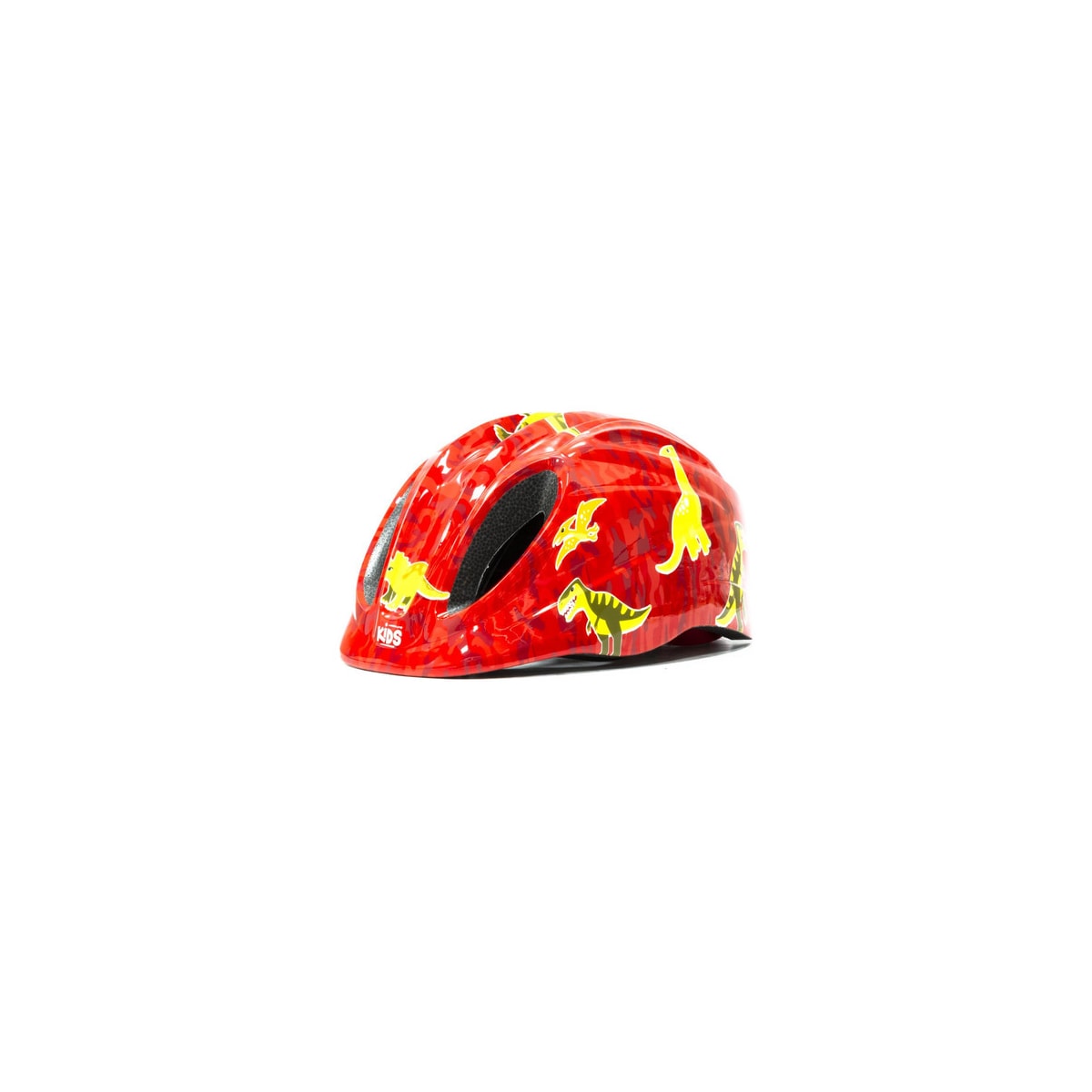 CAPACETE ABSOLUTE KIDS DANCE DINO VERMELHO