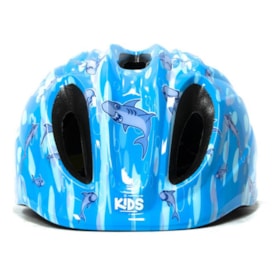 CAPACETE ABSOLUTE KIDS DANCE TUBARÃO AZUL