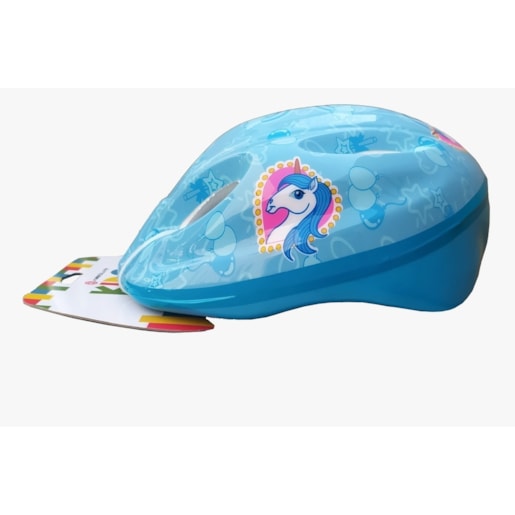CAPACETE ABSOLUTE KIDS DANCE UNICORNIO AZUL