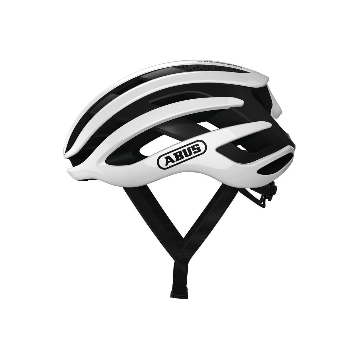 CAPACETE CICLISMO ABUS AIRBREAKER BRANCO POLAR