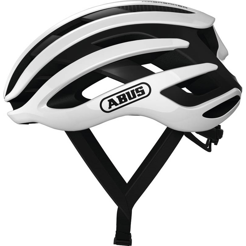 CAPACETE CICLISMO ABUS AIRBREAKER BRANCO POLAR