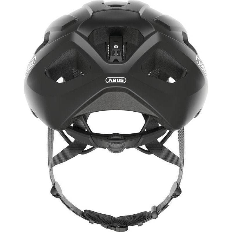 CAPACETE CICLISMO ABUS MACATOR PRETO FOSCO