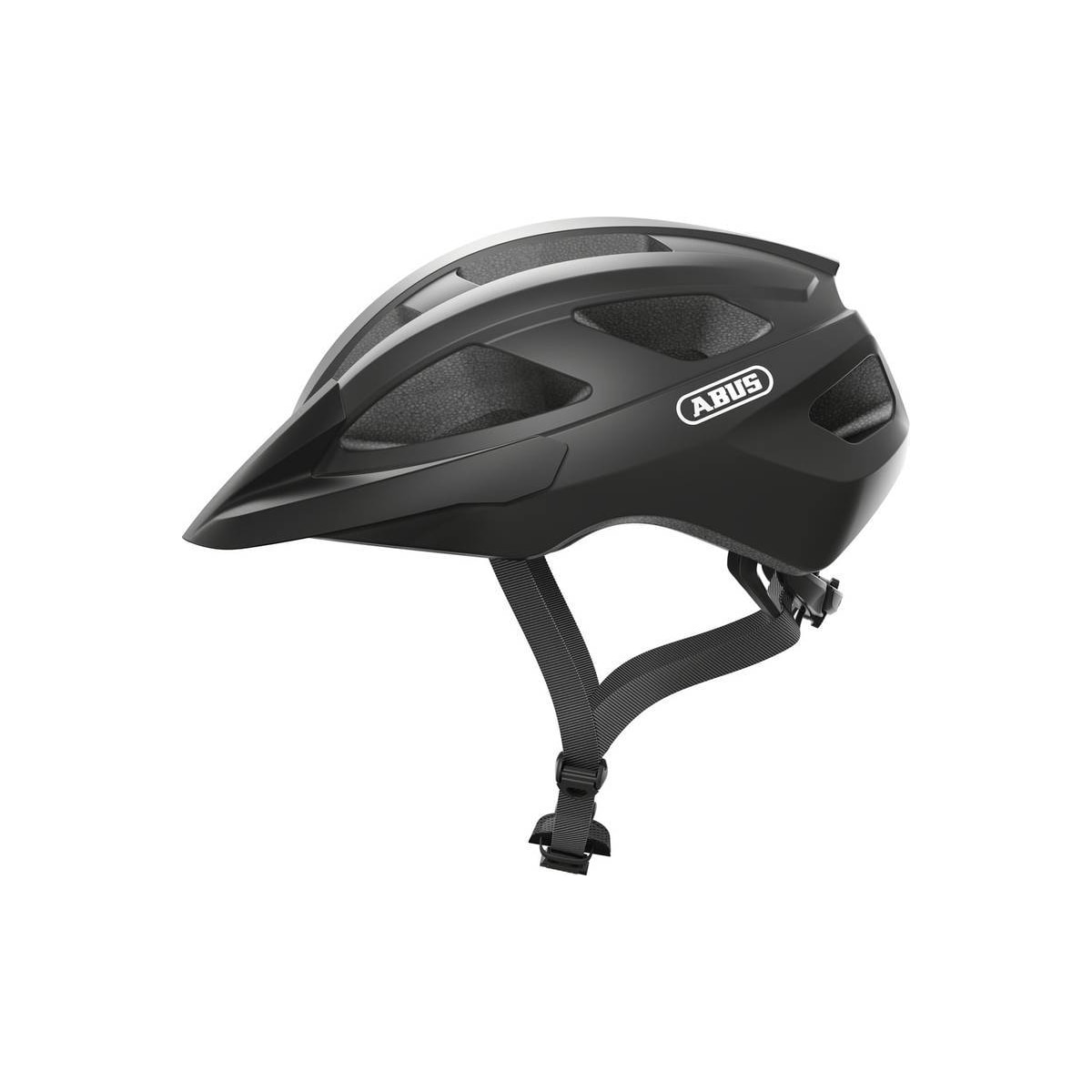 CAPACETE CICLISMO ABUS MACATOR PRETO FOSCO