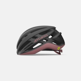CAPACETE GIRO AGILIS MIPS CINZA METALICO/ROSA