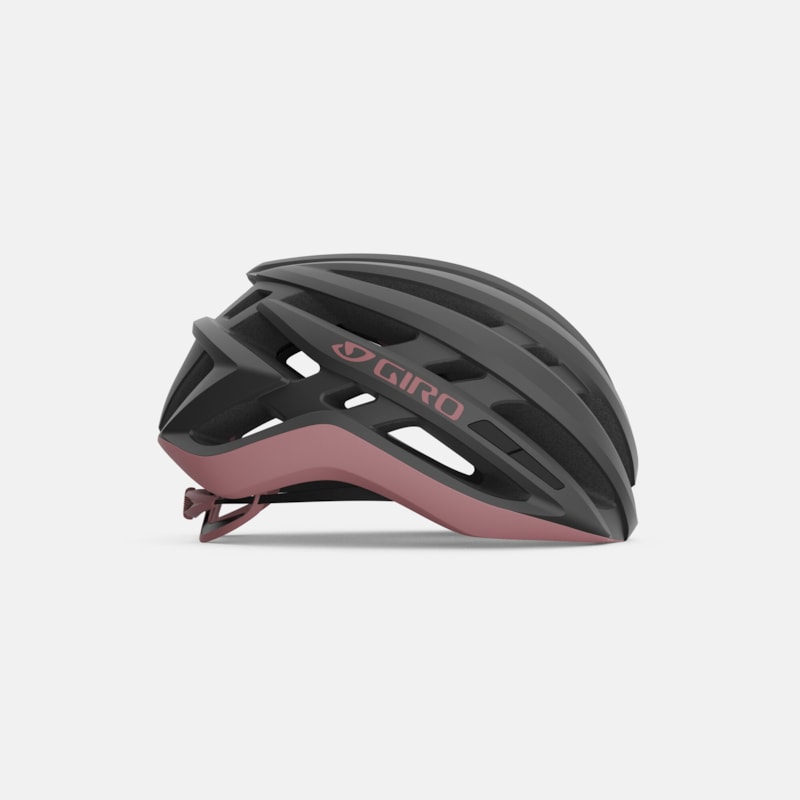 CAPACETE GIRO AGILIS MIPS CINZA METALICO/ROSA