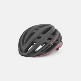 CAPACETE GIRO AGILIS MIPS CINZA METALICO/ROSA