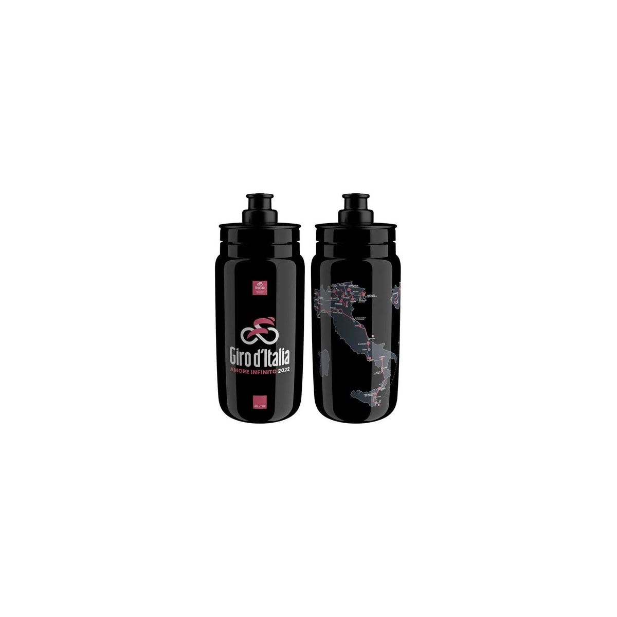 CARAMANHOLA ELITE FLY 550ML GIRO D ITALIA BLACK MAP