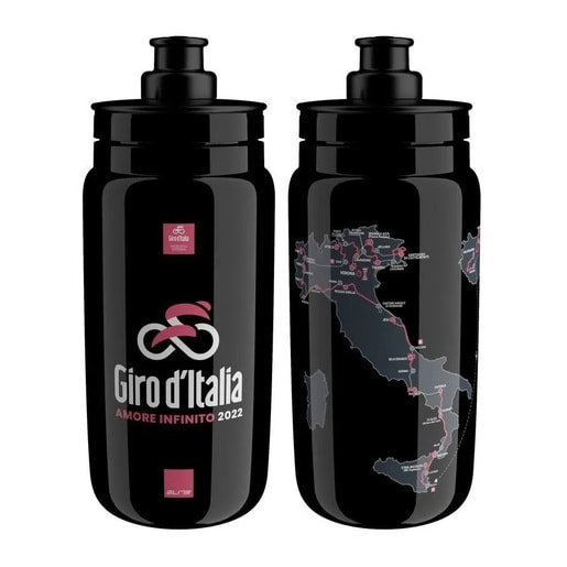 CARAMANHOLA ELITE FLY 550ML GIRO D ITALIA BLACK MAP