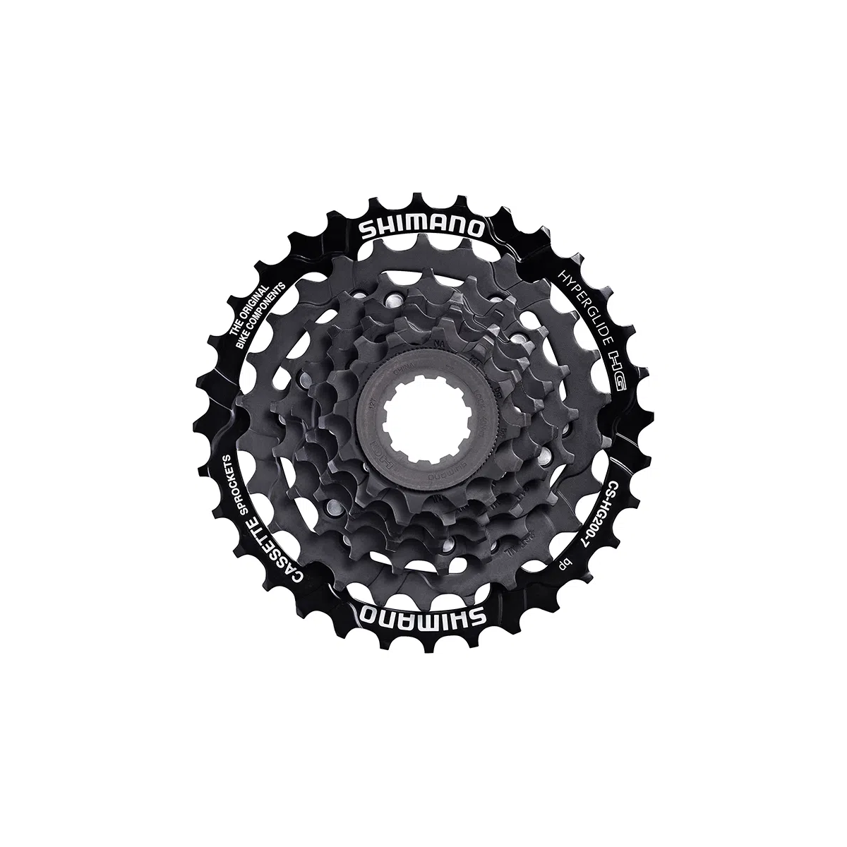 CASSETE 7V 12-32D SHIMANO HG200 COR:UNICA;TAMANHO:U