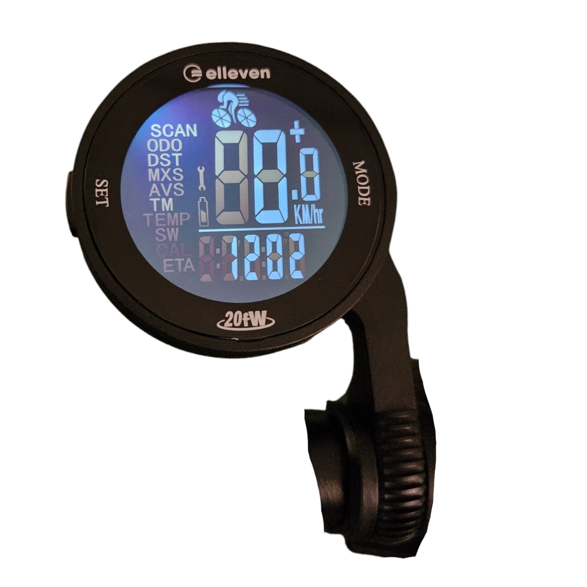 CICLOCOMPUTADOR ELLEVEN 20 FUNCOES SEM FIO LCD