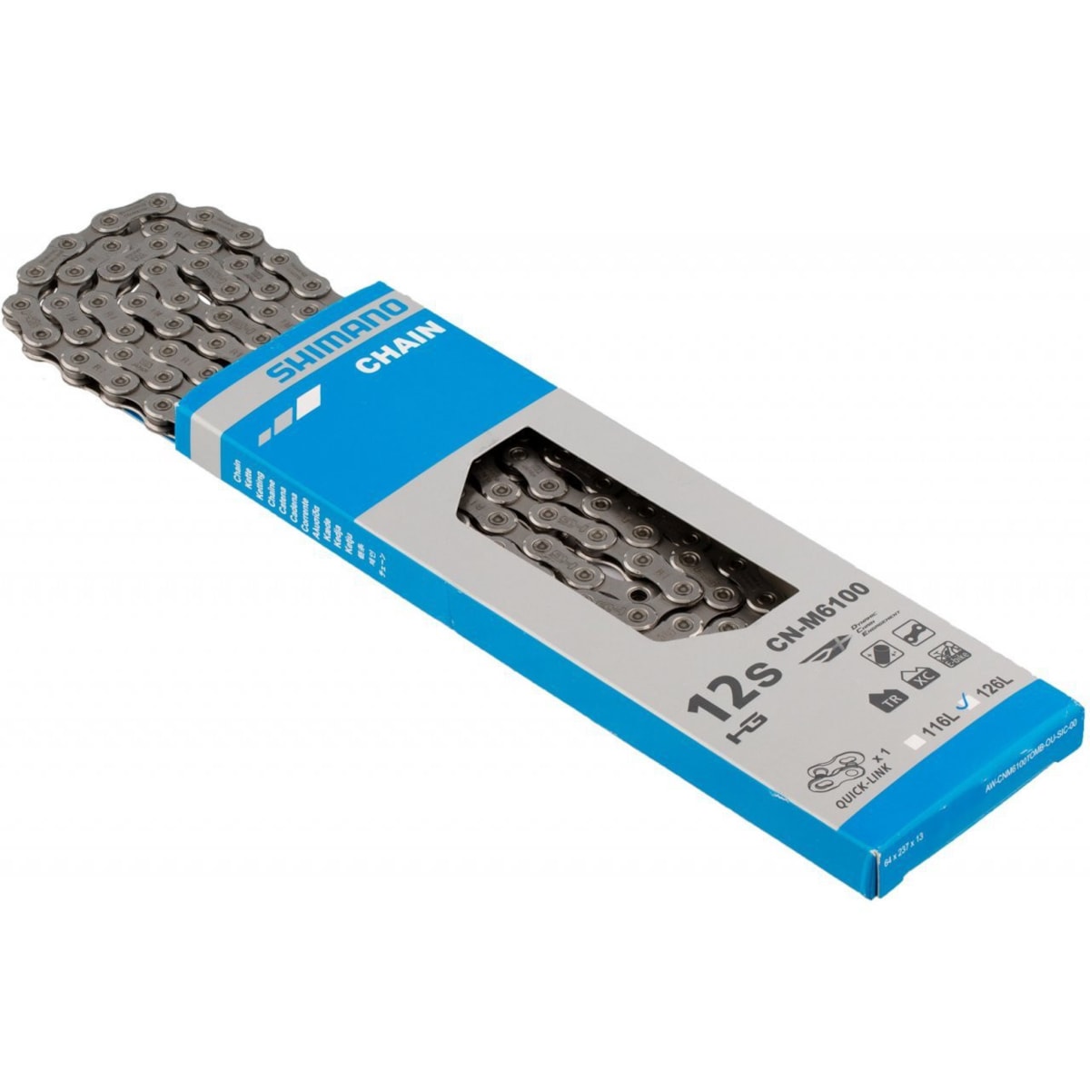 CORRENTE 12V SHIMANO CN-M6100 126L