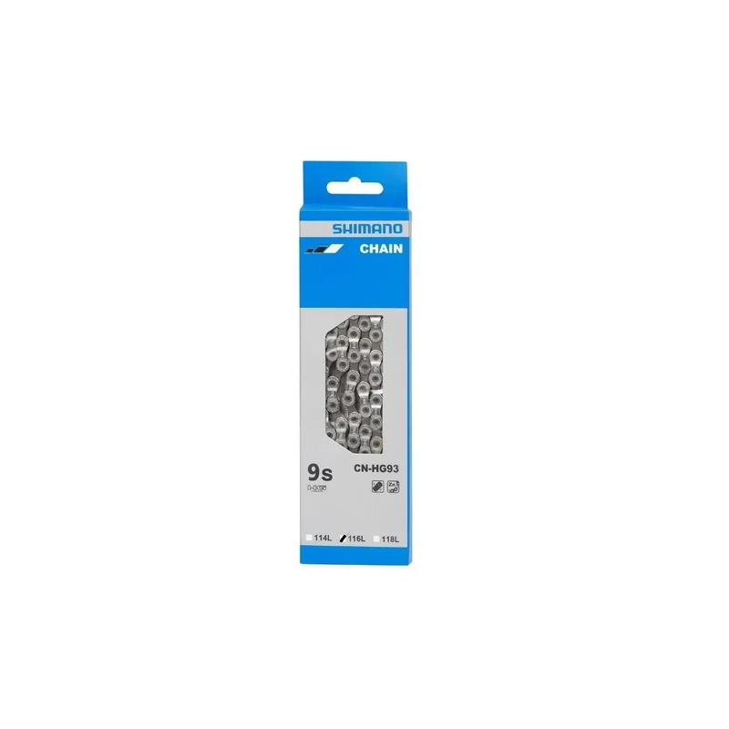 CORRENTE 9V SHIMANO CN-HG93 116ELOS