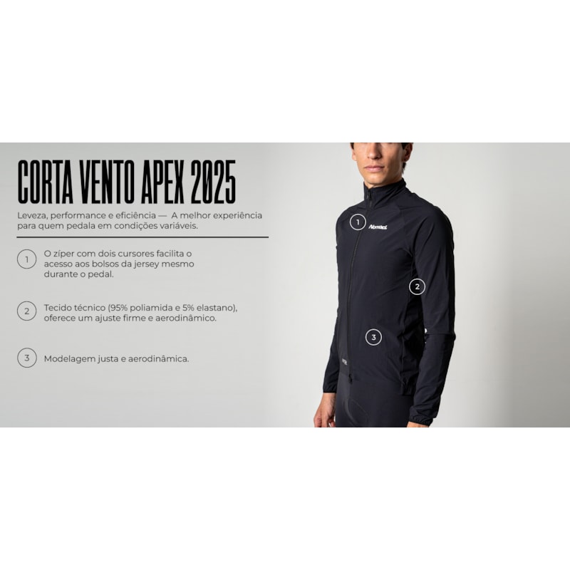 CORTA VENTO NOMAD APEX AZUL MASCULINO