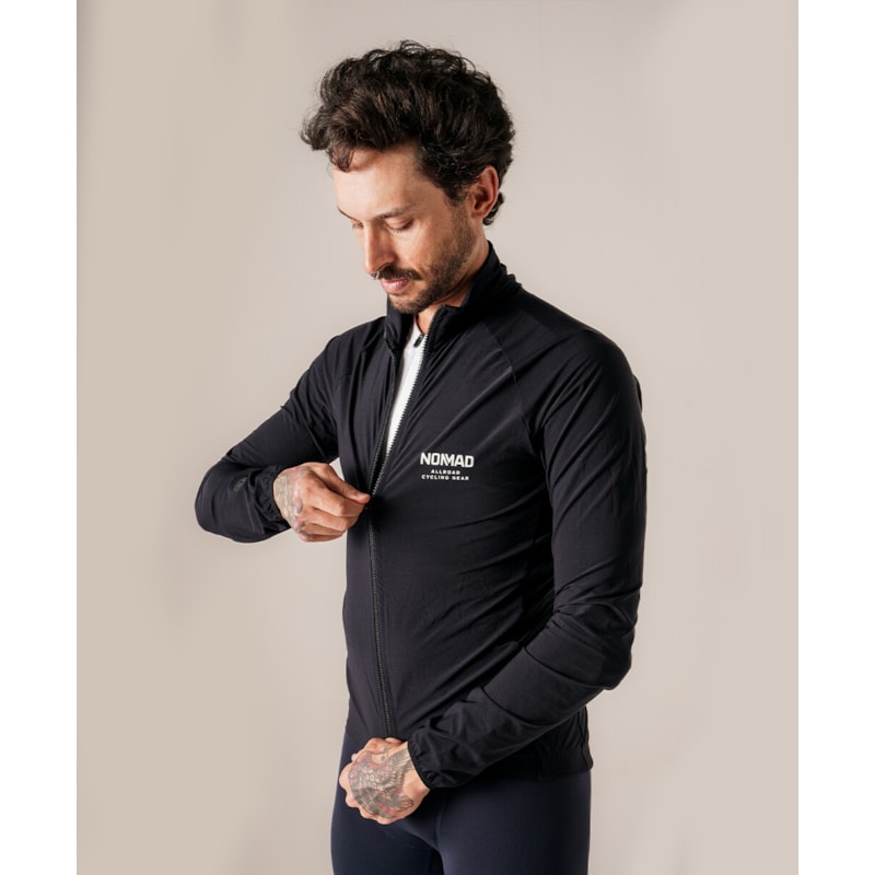 CORTA VENTO NOMAD RACING APEX 2025 MASCULINO PRETO