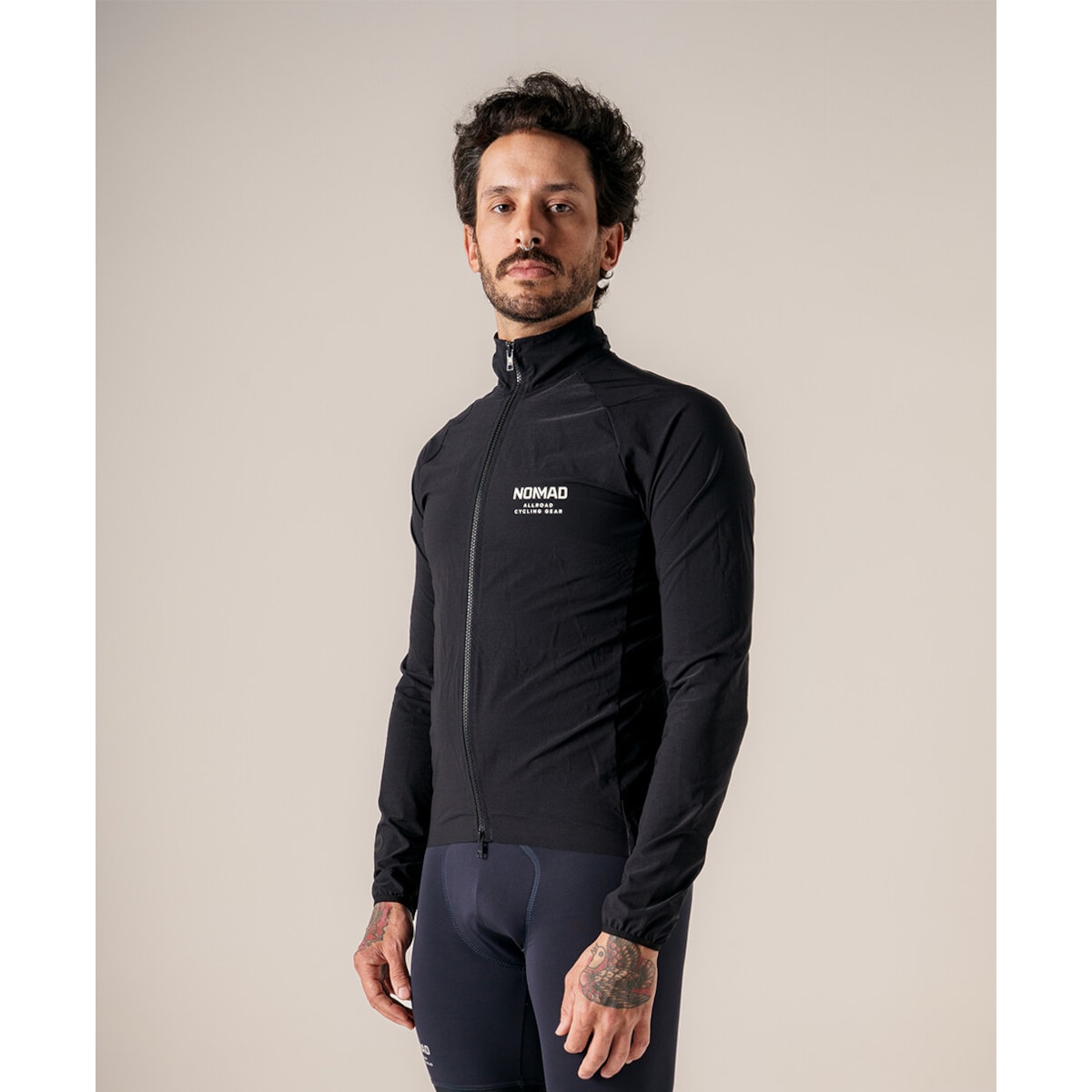 CORTA VENTO NOMAD RACING APEX 2025 MASCULINO PRETO