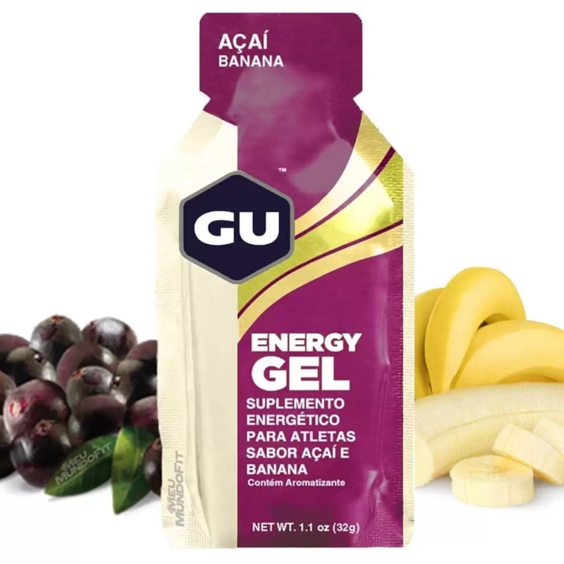ENERGY GEL GU ACAI COM BANANA - SACHÊ