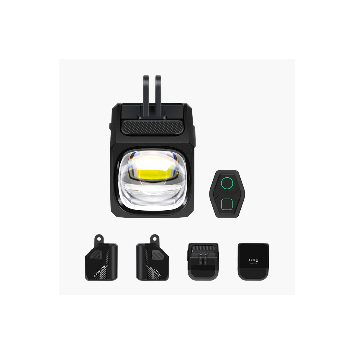 FAROL DIANTEIRO MAGICSHINE EVO 1700 BLACK CONTROL WIRELESS