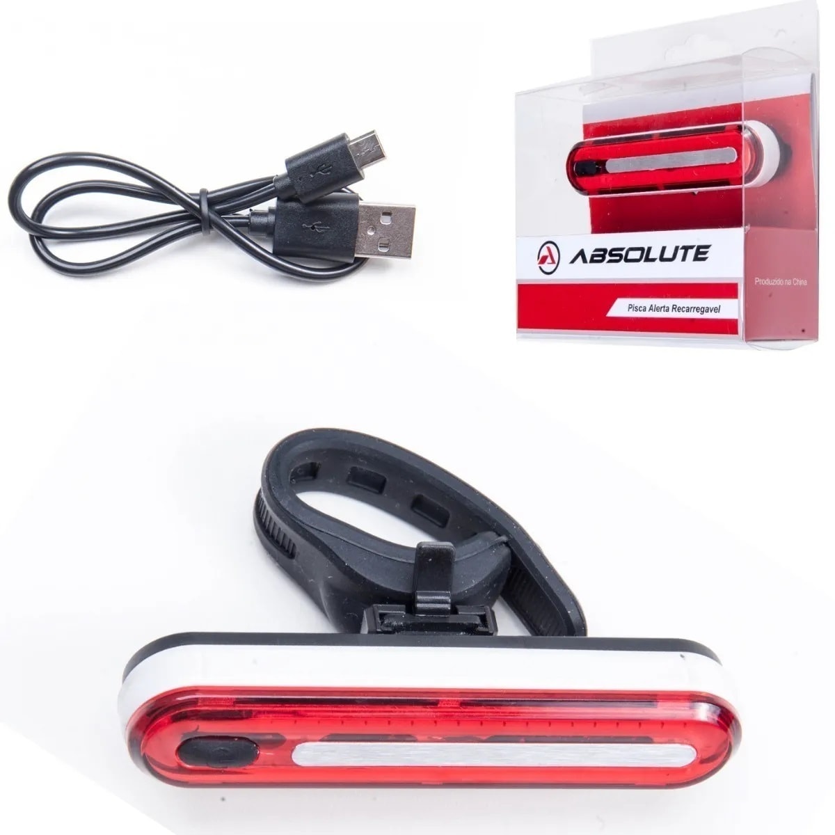 FAROL TRASEIRO ABSOLUTE USB JY-6085T