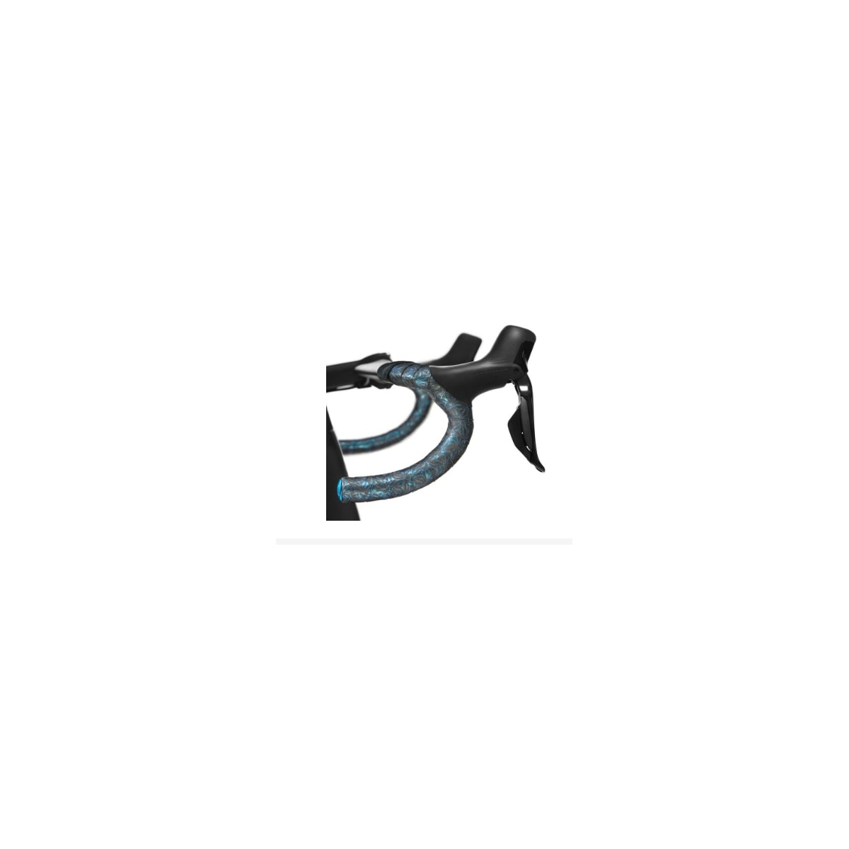 FITA DE GUIDÃO SUPACAZ PRETO COM AZUL BT-171