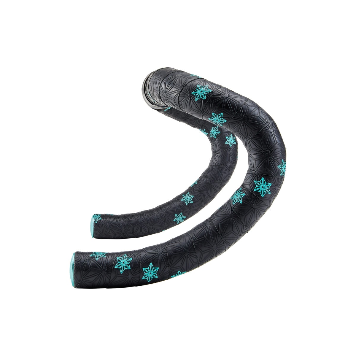 FITA DE GUIDÃO SUPACAZ PRETO COM AZUL CELESTE BT-78