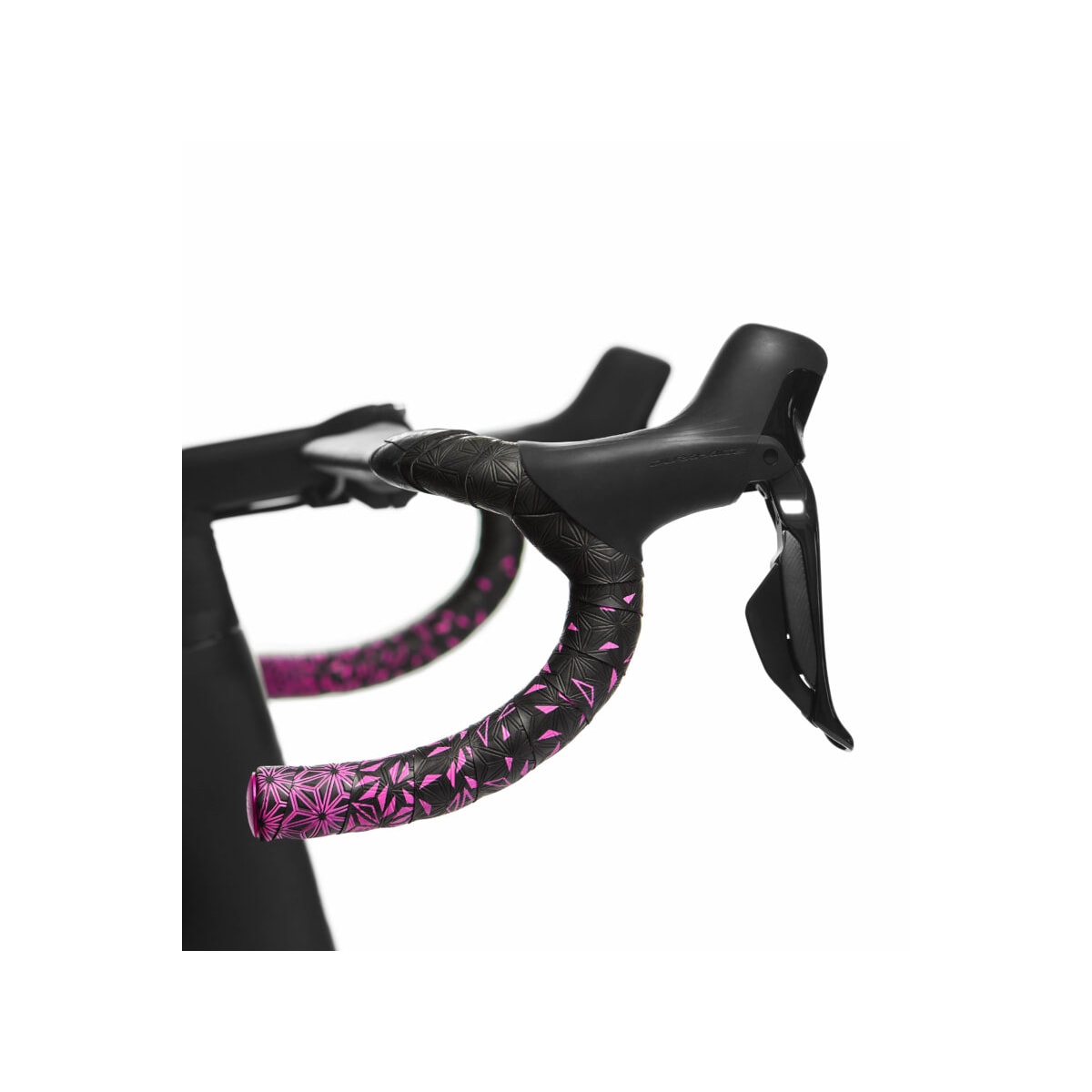 FITA DE GUIDÃO SUPACAZ PRETO COM ROSA BT-51