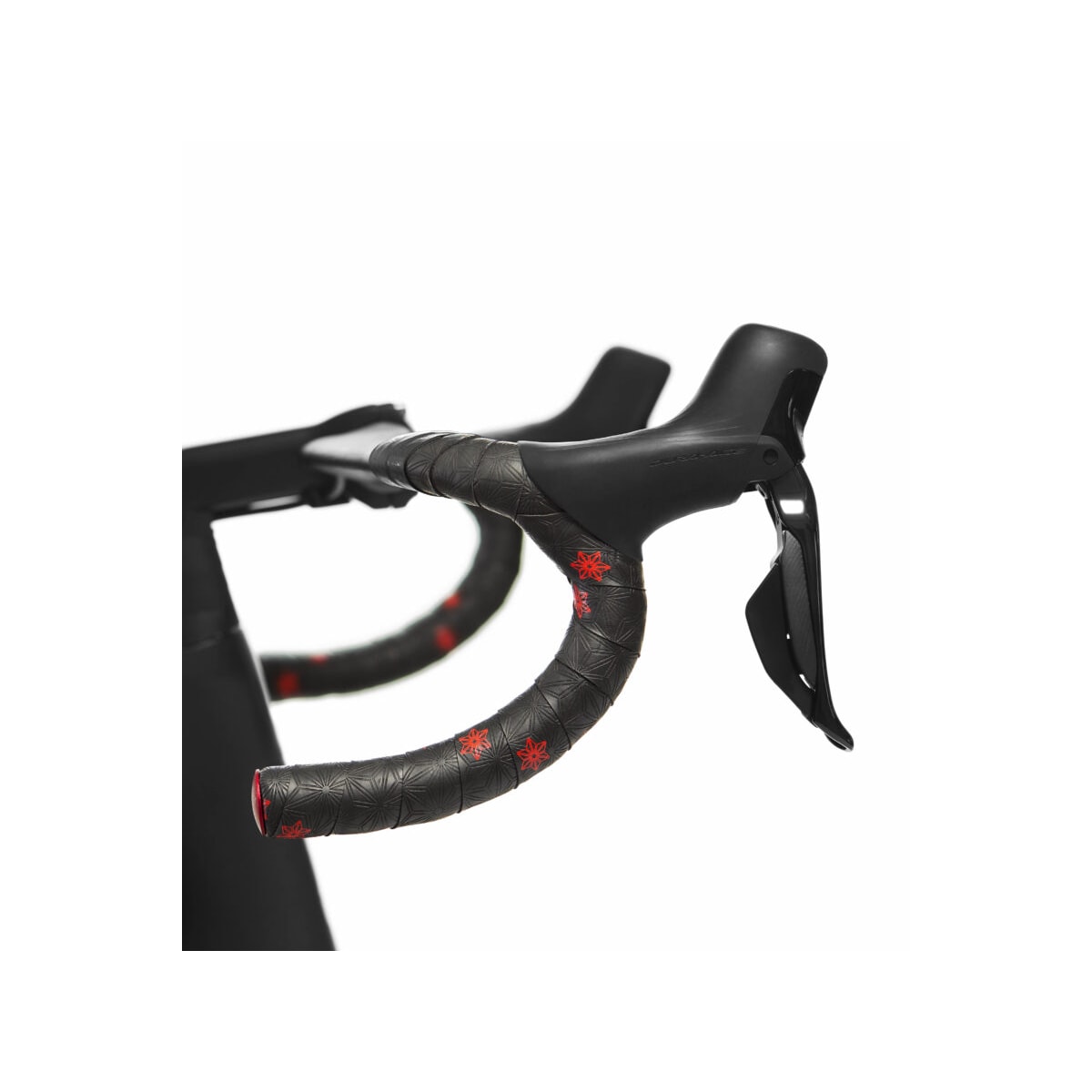 FITA DE GUIDÃO SUPACAZ PRETO COM VERMELHO BT-22