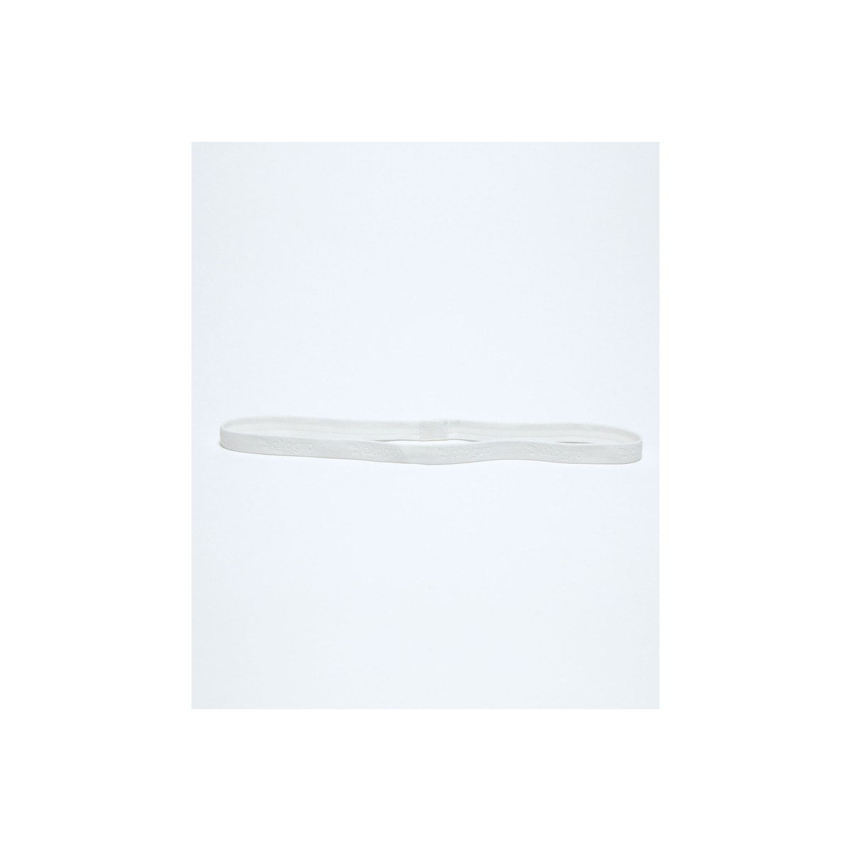 HEADBAND 1,1CM ALTO GIRO BAIXO RELEVO COR:BRANCO;TAMANHO:U