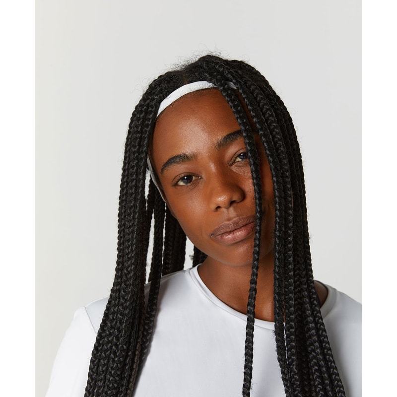 HEADBAND 1,1CM ALTO GIRO BAIXO RELEVO COR:BRANCO;TAMANHO:U