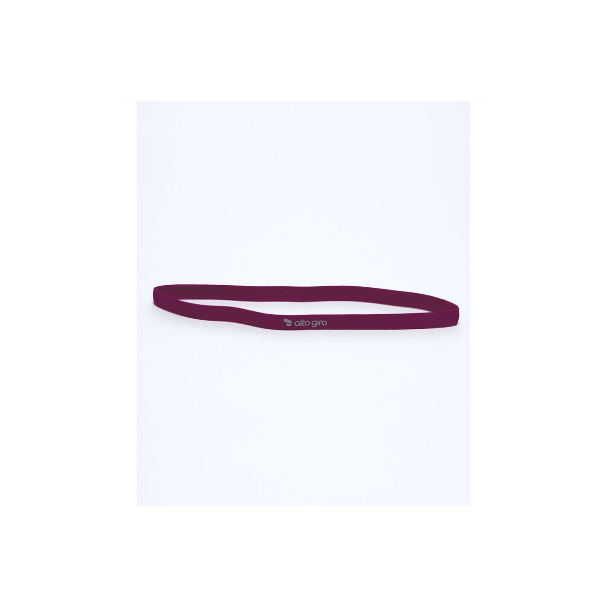 HEADBAND 1,1CM ALTO GIRO REFLETIVO COR:ROXO;TAMANHO:U