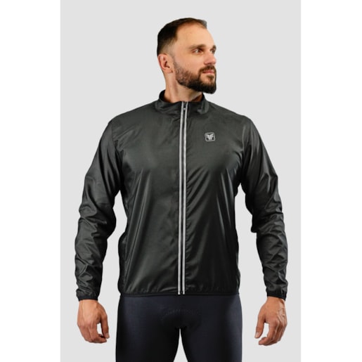 JAQUETA CORTA VENTO FREE FORCE CLASSIC MASCULINA PRETA