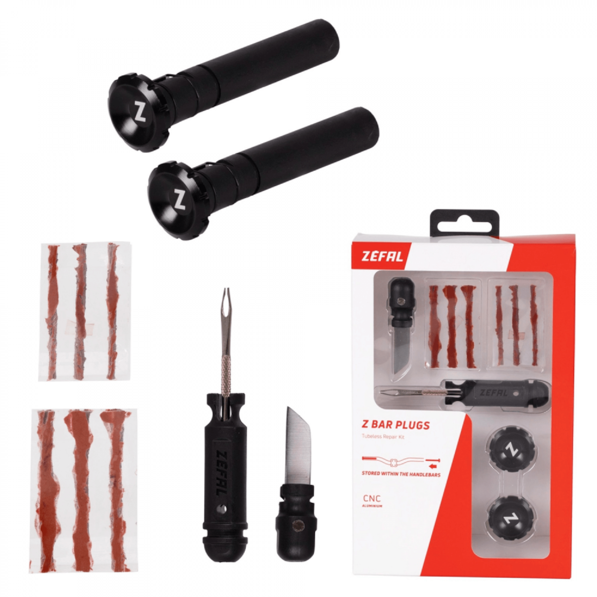 KIT REPARO Z-BAR PLUGS P/ TUBLESS