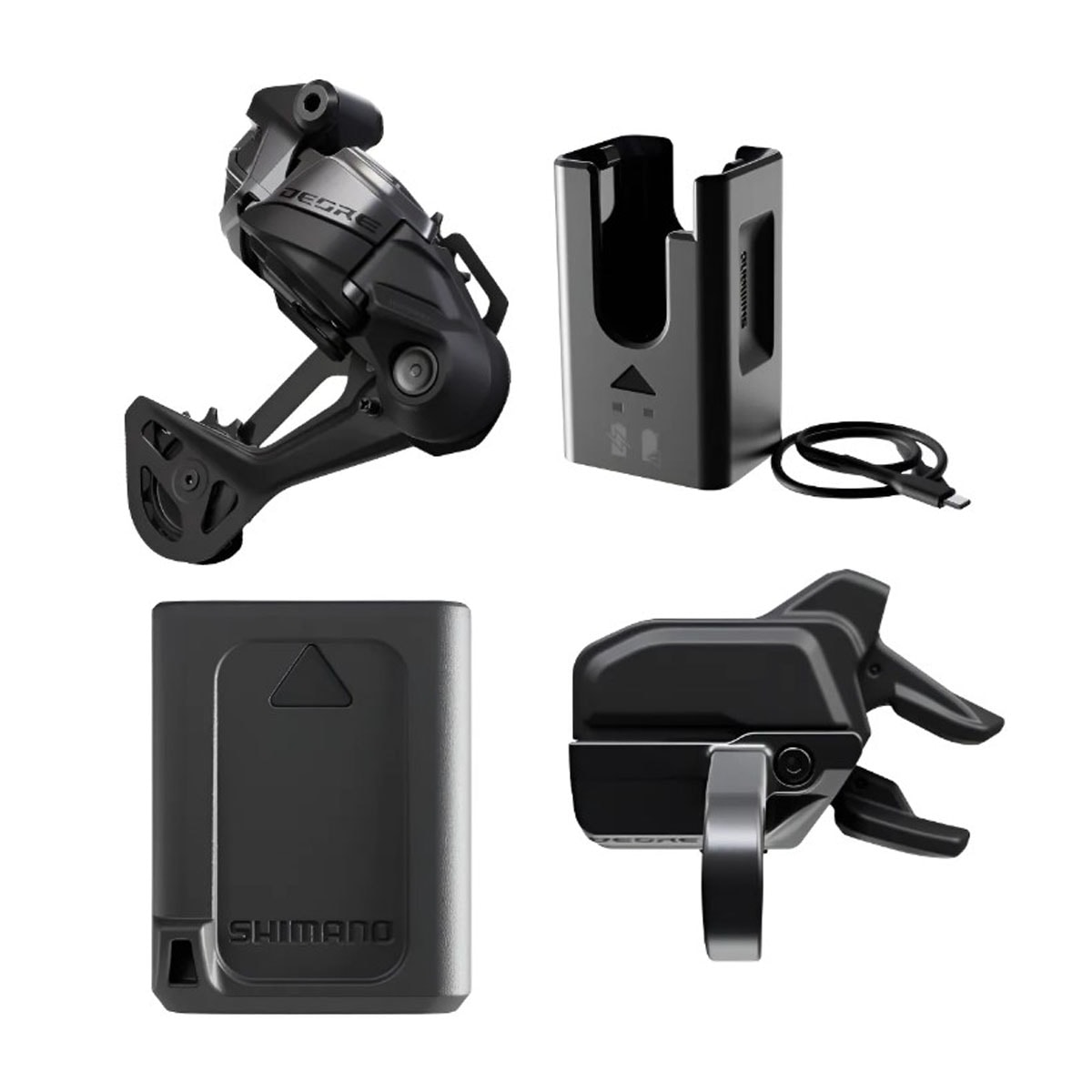 Kit Upgrade Shimano Deore Di2 M6250 12v Wireless MTB – Câmbio Eletrônico